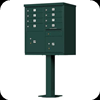 8 Door Cluster Pedestal Mailbox for Sale 1570-8 Florence vital™